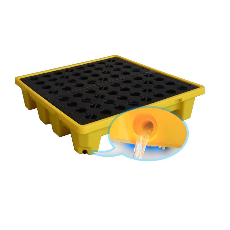 spill pallet with drain