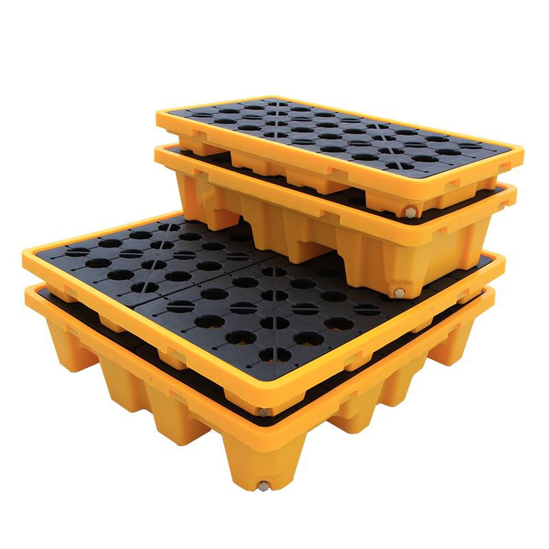 spill containment pallet with drain