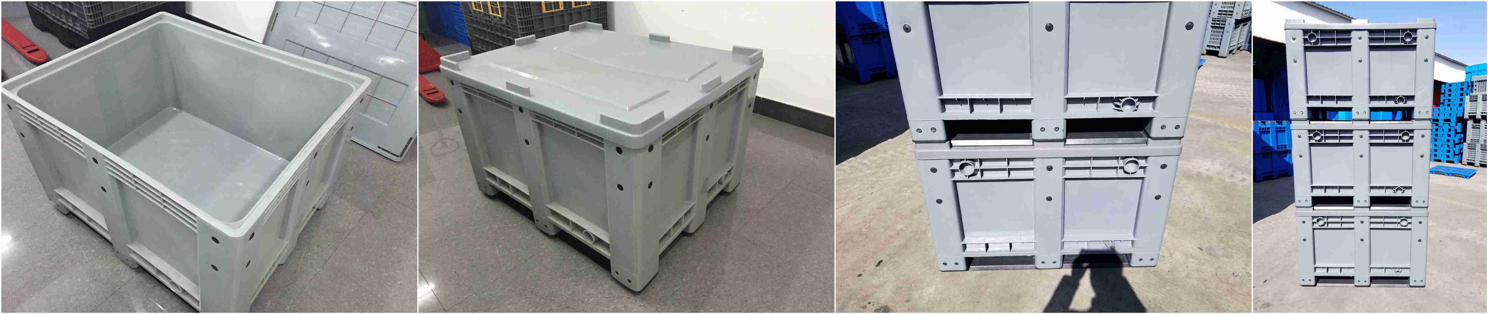 40x48 Fixed Solid Wall Bulk Container