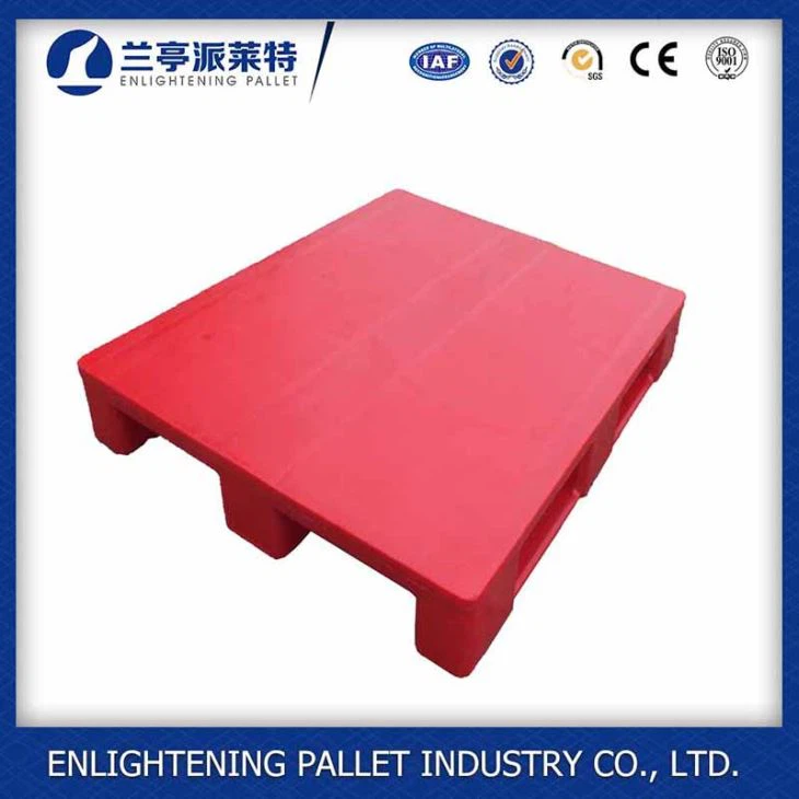 1200*1000*150mm Heavy Duty 3 Runners Closed Deck Hygienic Plastic Pallet