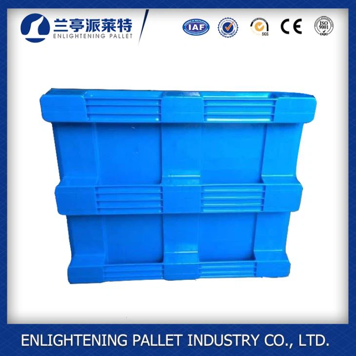 1200*1000*150mm Heavy Duty 3 Runners Closed Deck Hygienic Plastic Pallet